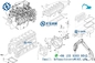 Doosan Diesel Engine Parts DB58 Wtryskiwacz paliwa do silnika DX225LC DX215 DH220
